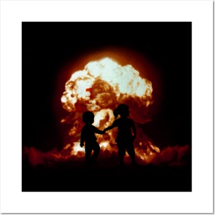 mushroom cloud - no future Posters and Art